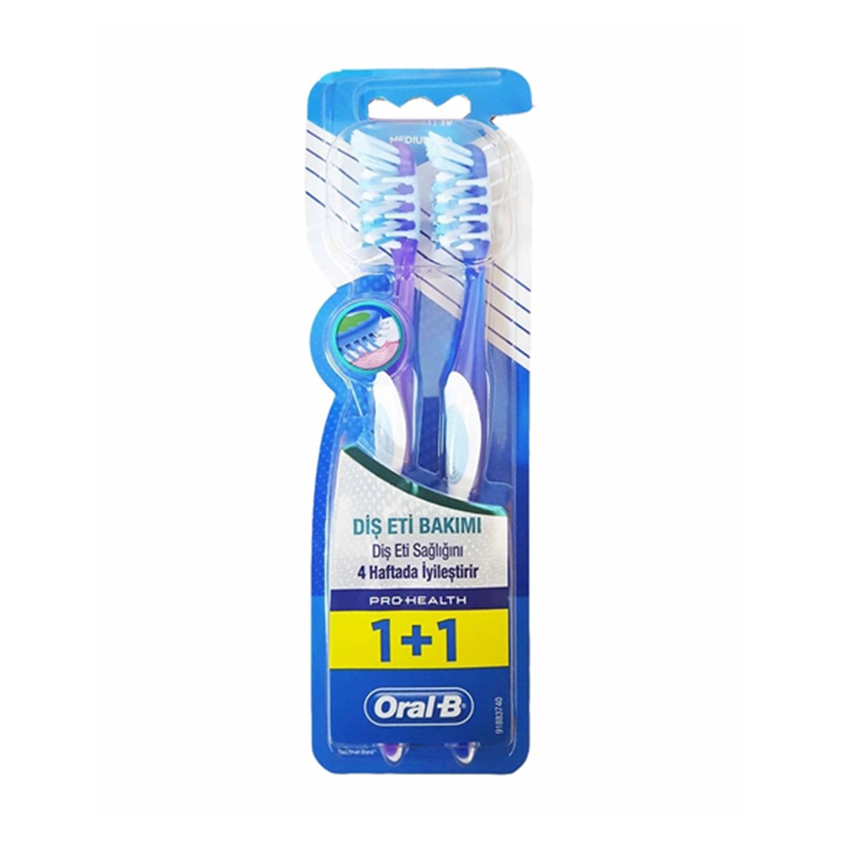 Oral-B Diş Fırçası Pro Health Diş Eti Bakım 1+1