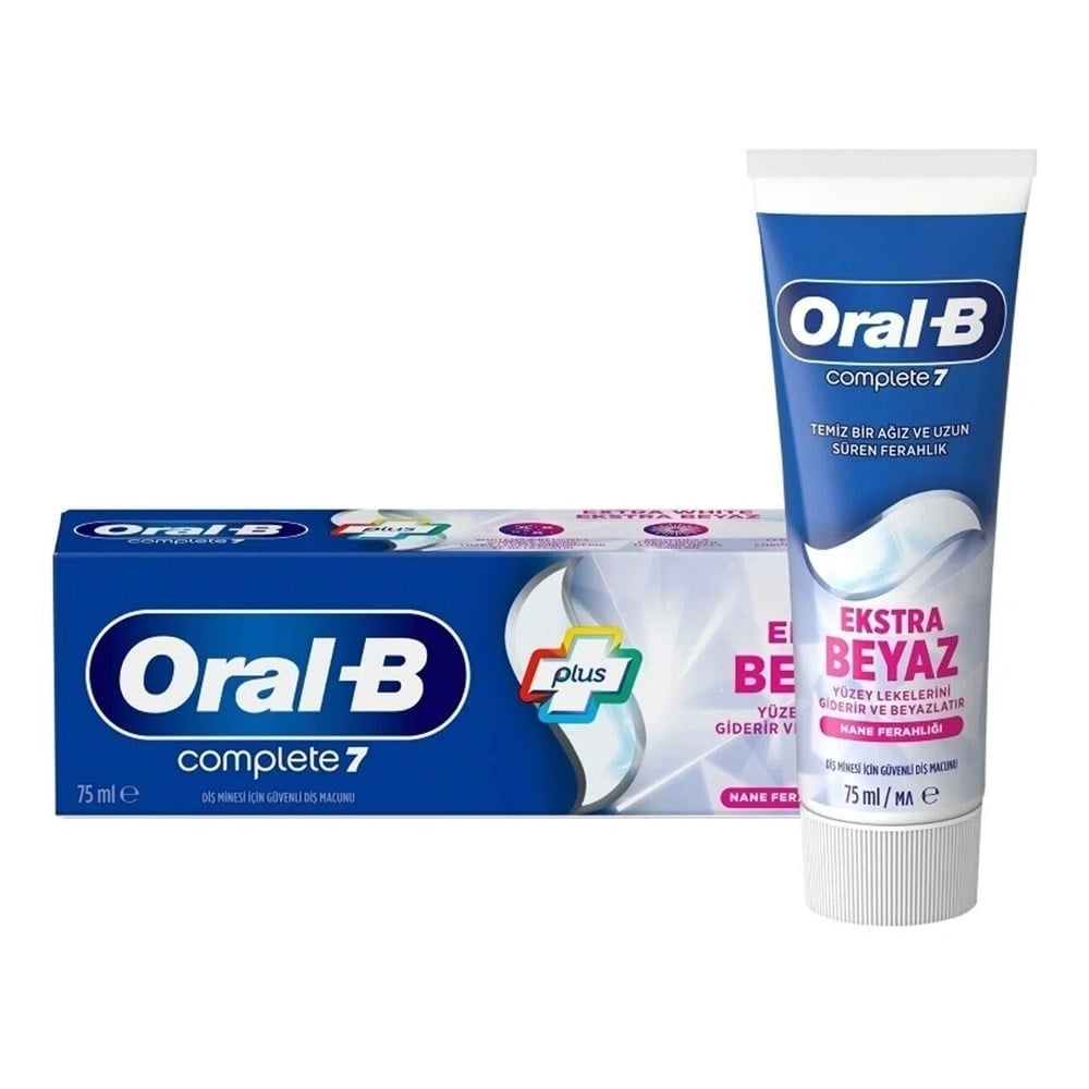Oral b Diş Macunu Komple 7 Extra Beyaz 75 ML5523403
