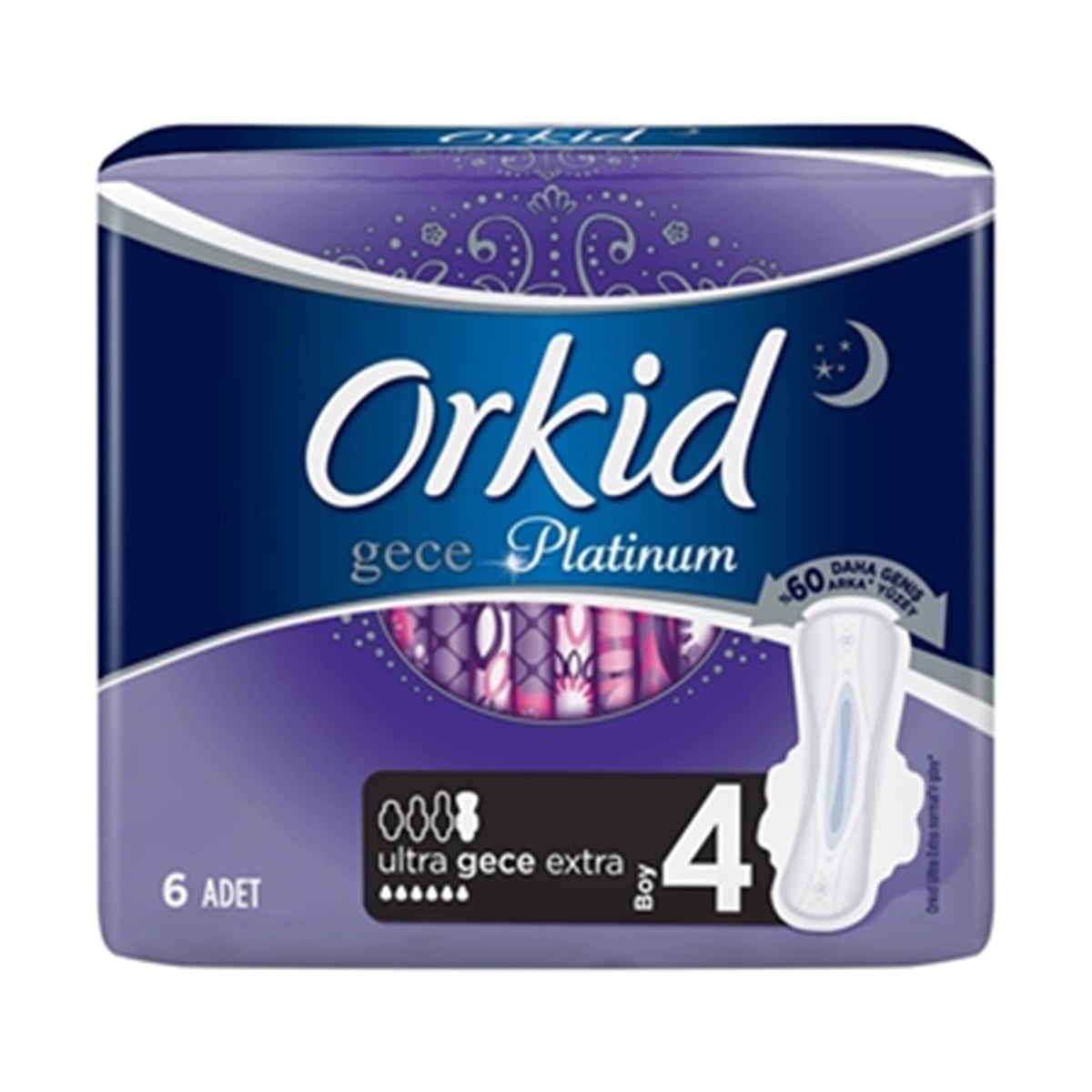 ORKID COMF.PLT.TEKLİ EXT GECE 6 LI