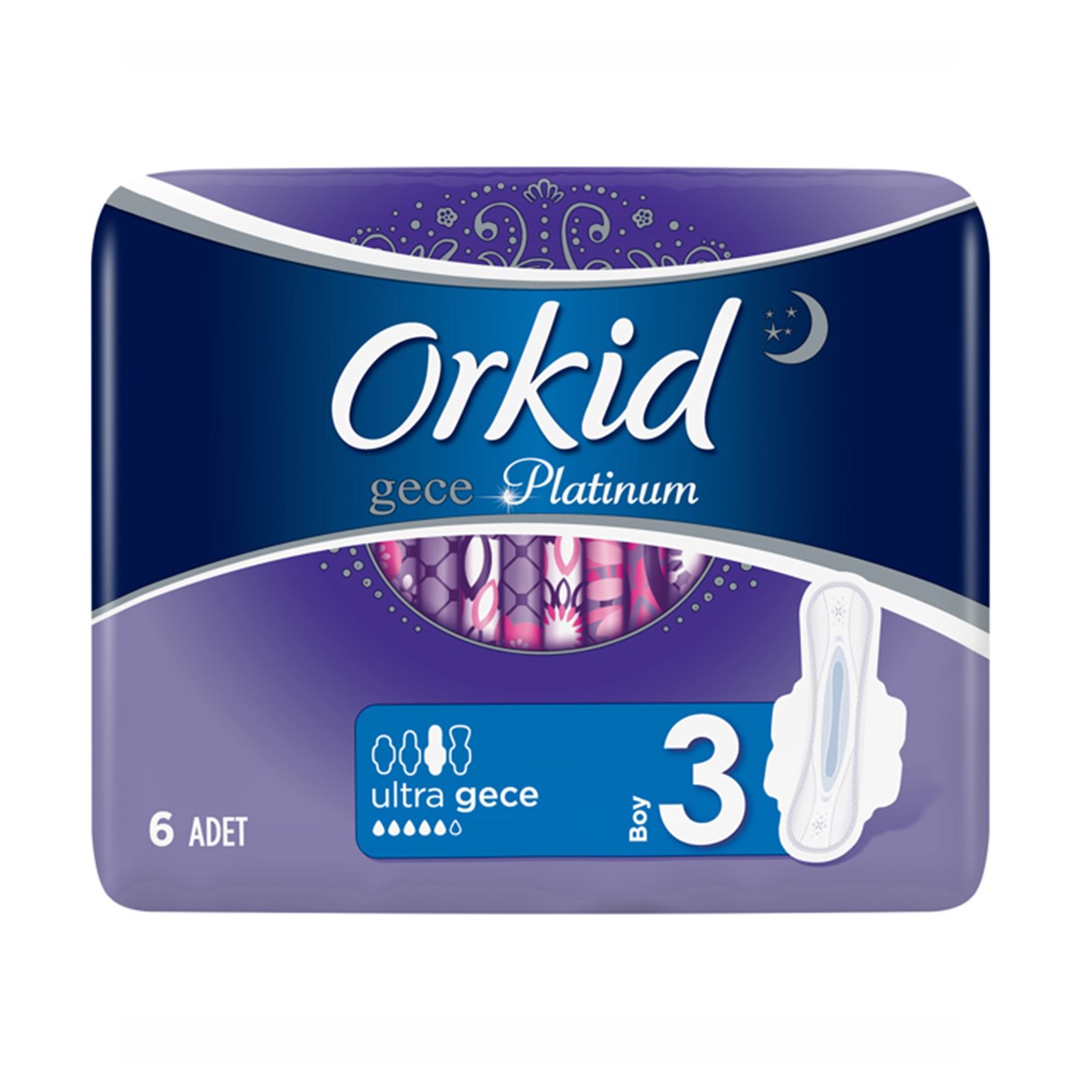 ORKID COMF.PLT.TEKLİ GECE 6 LI