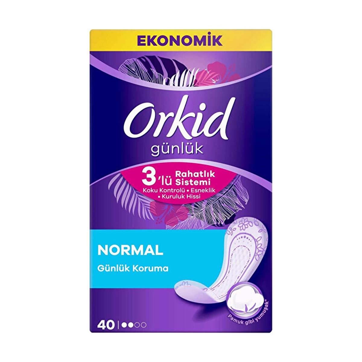 Orkid Günlük Ped Normal Ekonomik 40 Lı5521648