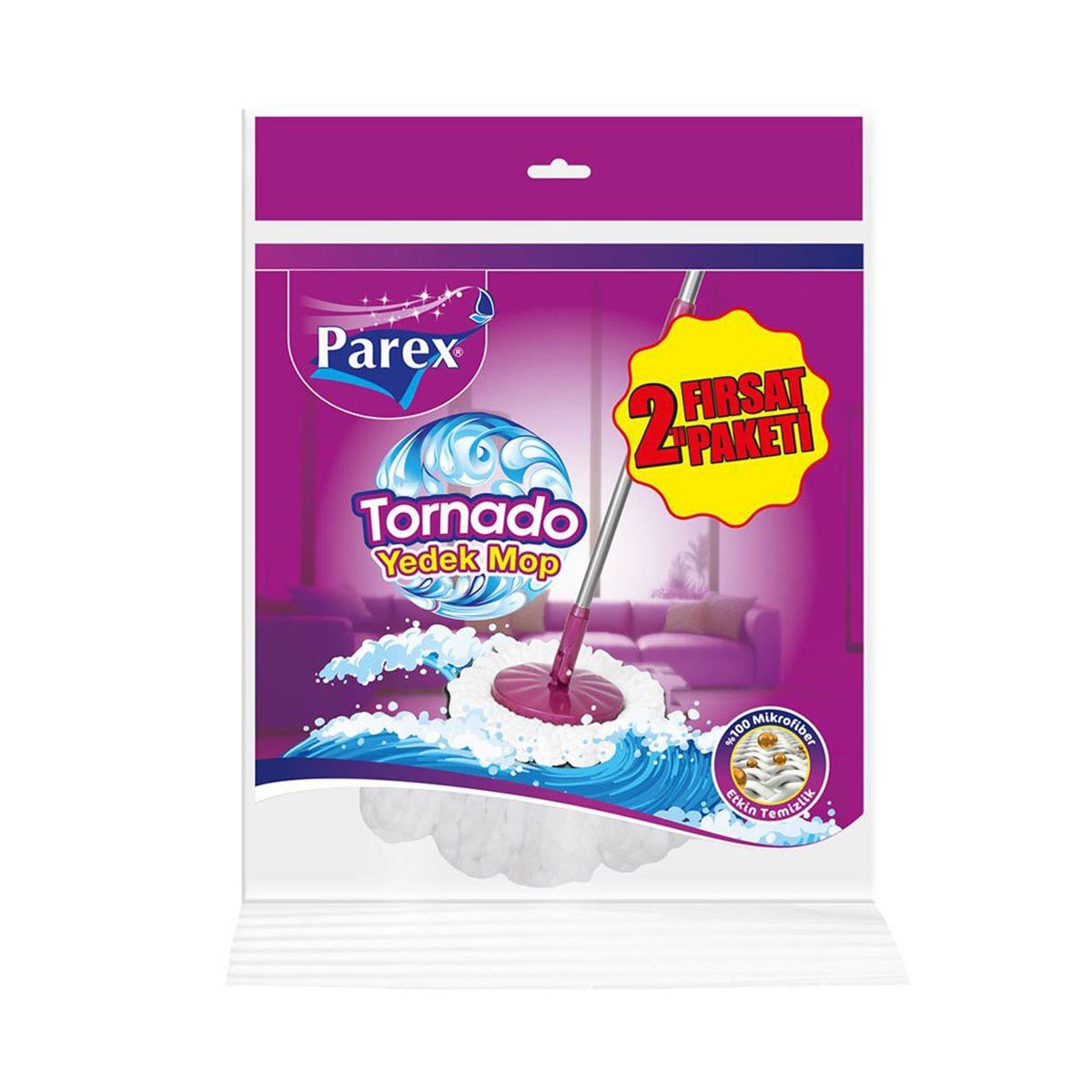 PAREX TORNADO 1+1 YEDEK MOP