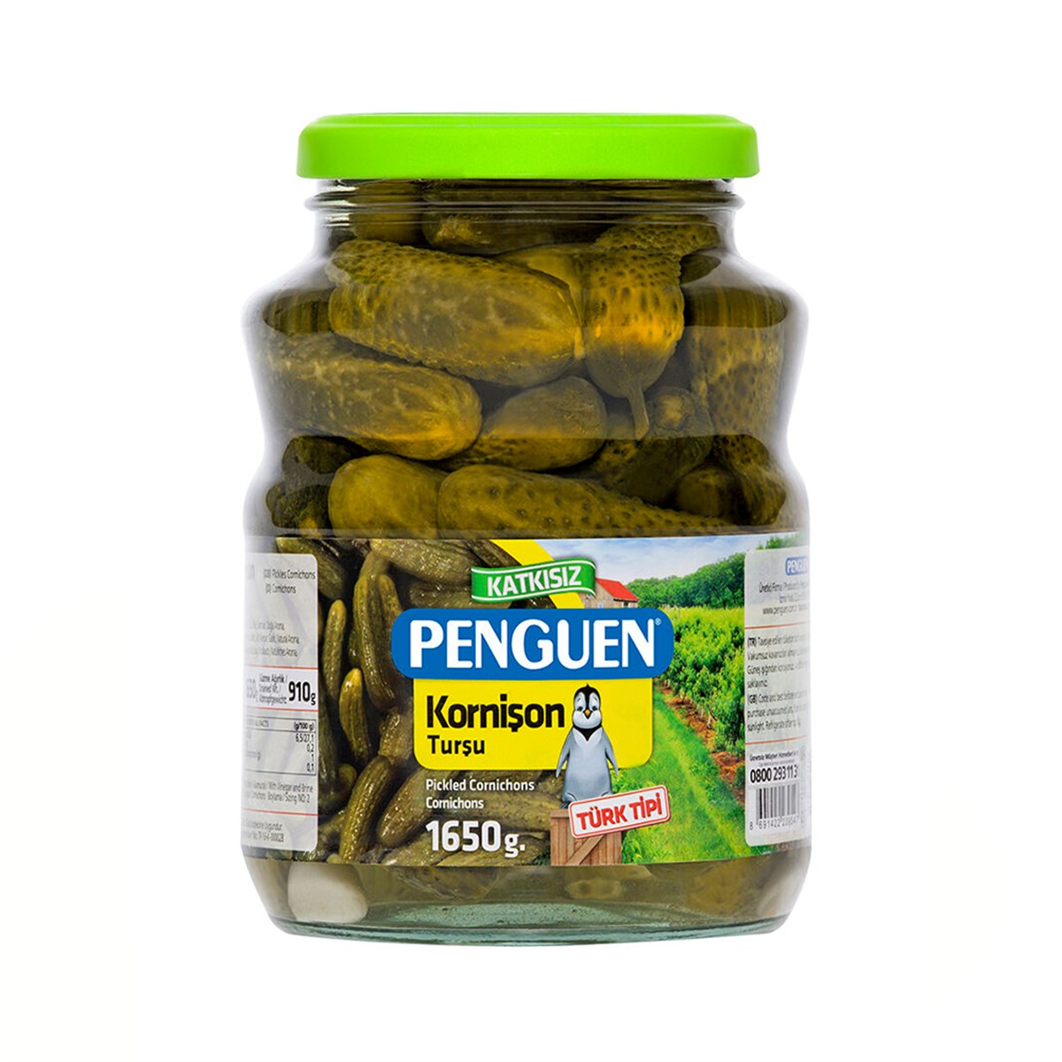 Penguen Salatalık Turşusu 1650 gr