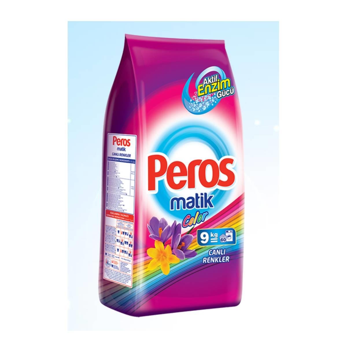 Peros Matik 9kg Canlı Renkler5523373