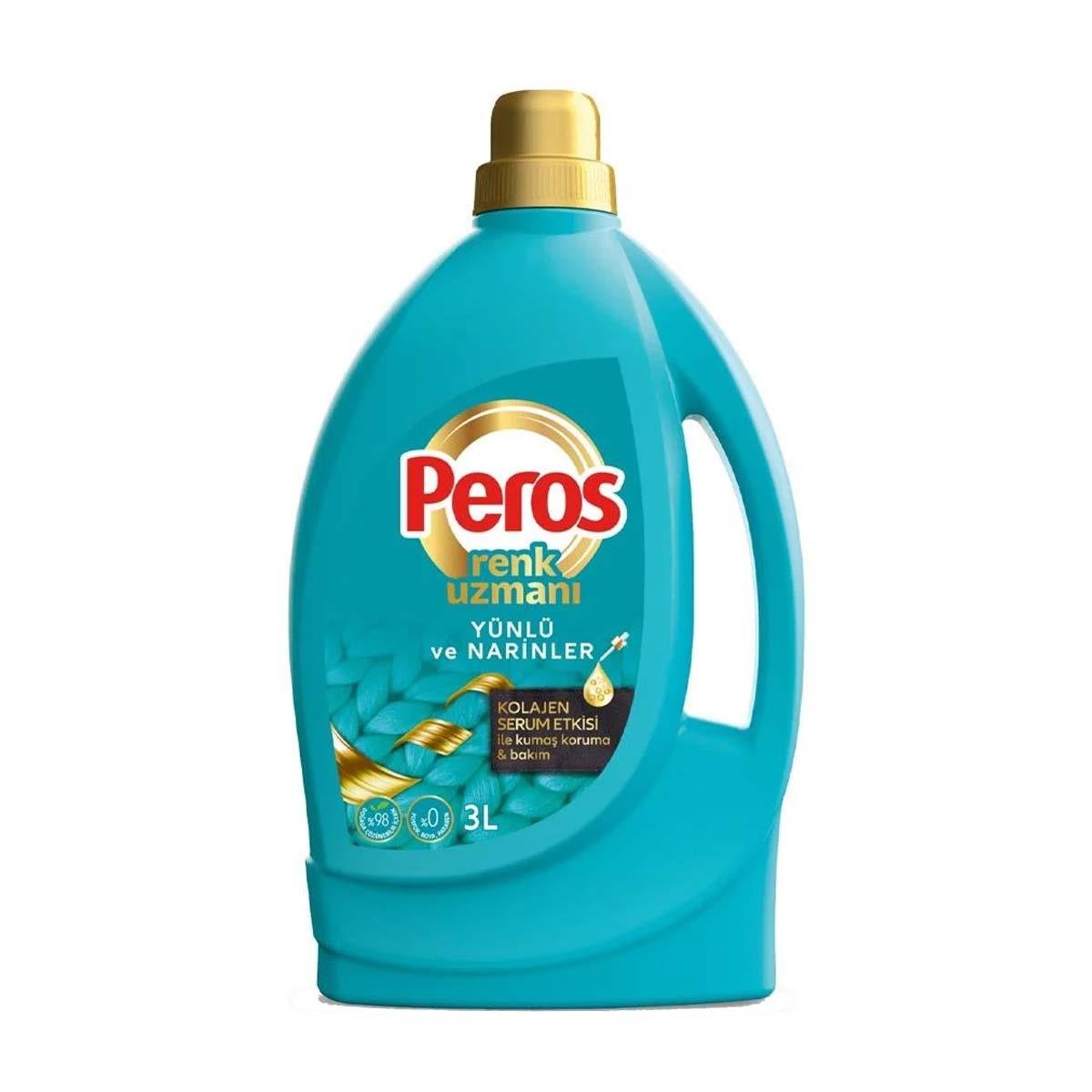 Peros Sıvı Çamaşır Deterjanı 3lt Bakım Yünlü Hassa5523206