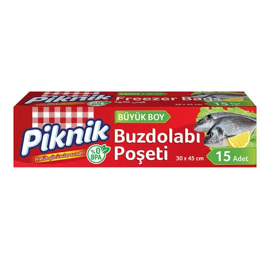 Piknik Buzdolabı Poşeti Büyük Boy 15li55222050