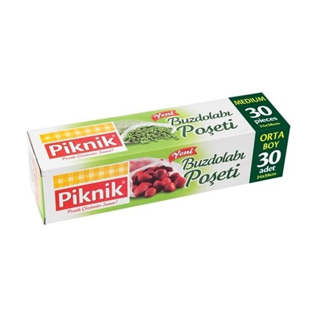 Piknik Buzdolabı Poşeti Orta Boy 30 luKategorisiz