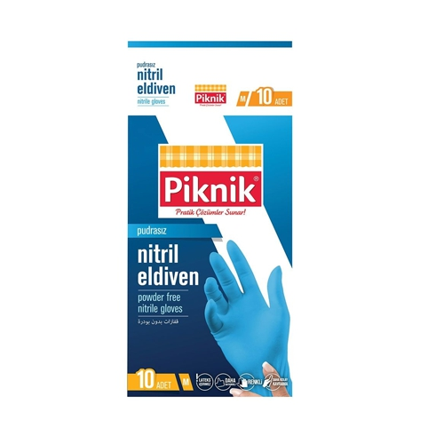 Piknik Eldiven 1576 Nitril  M 10lu5522425