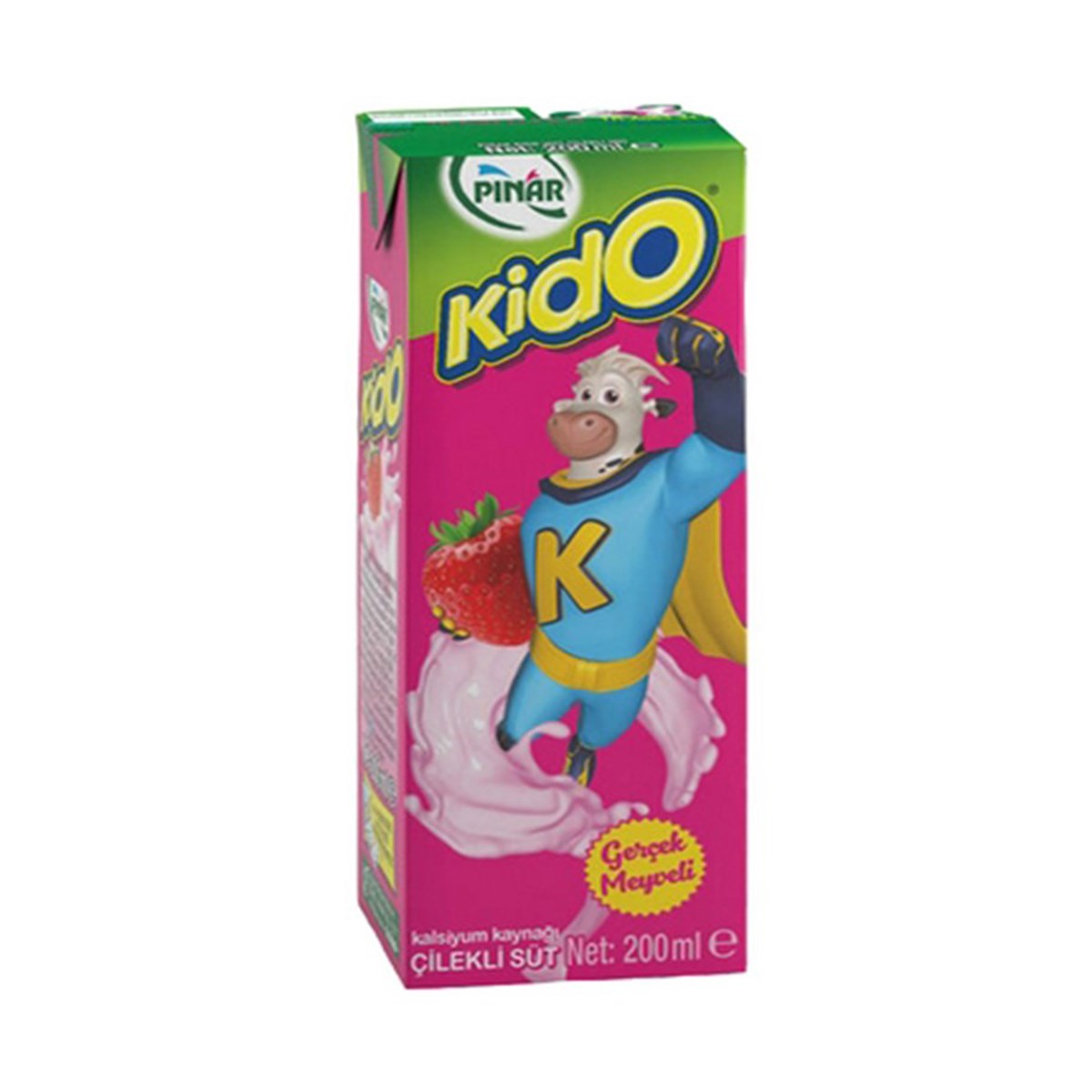 Pınar Kido Çilekli Süt 180 mlSüt