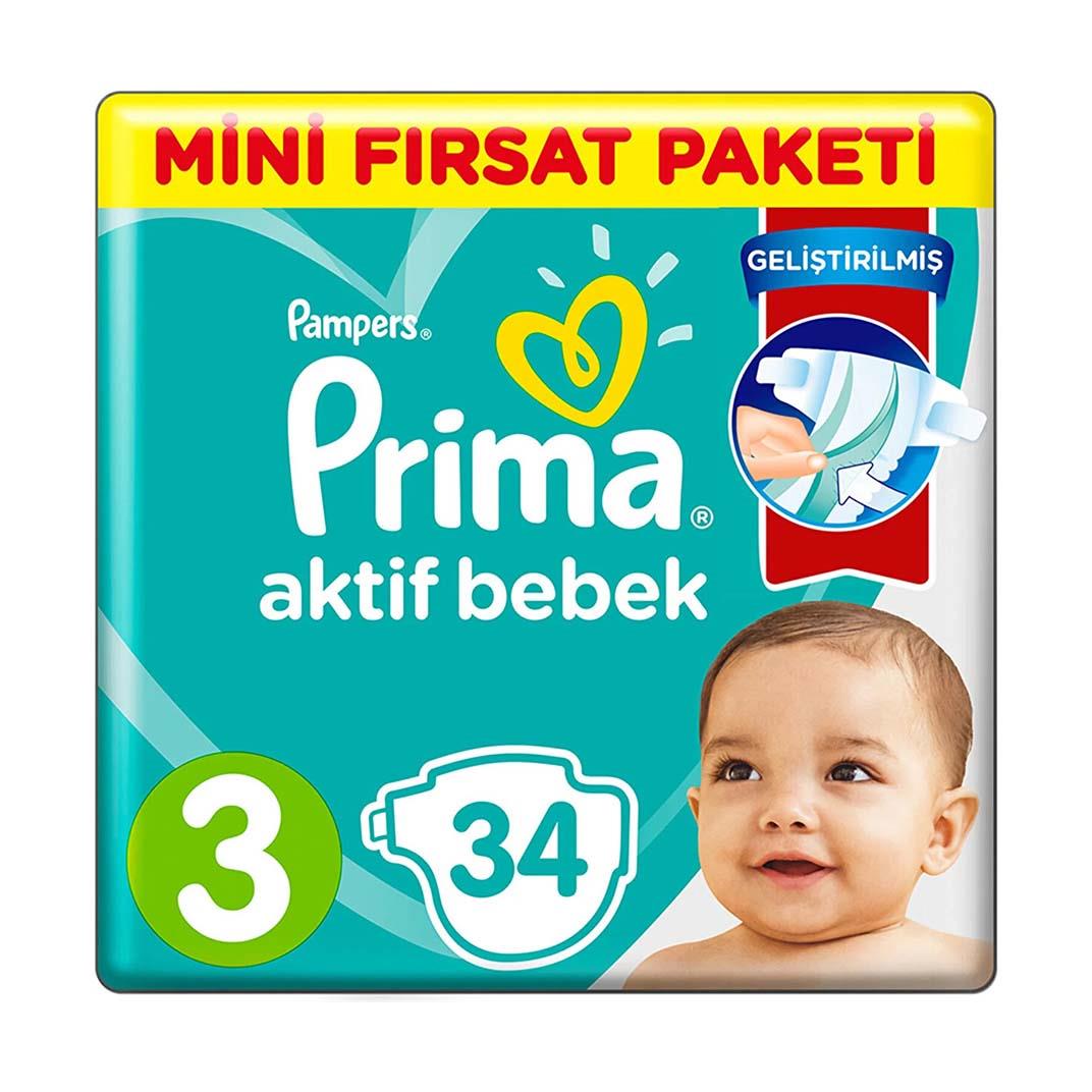 Prima Aktif Bebek No 3 Midi Pk.34 lü5521285