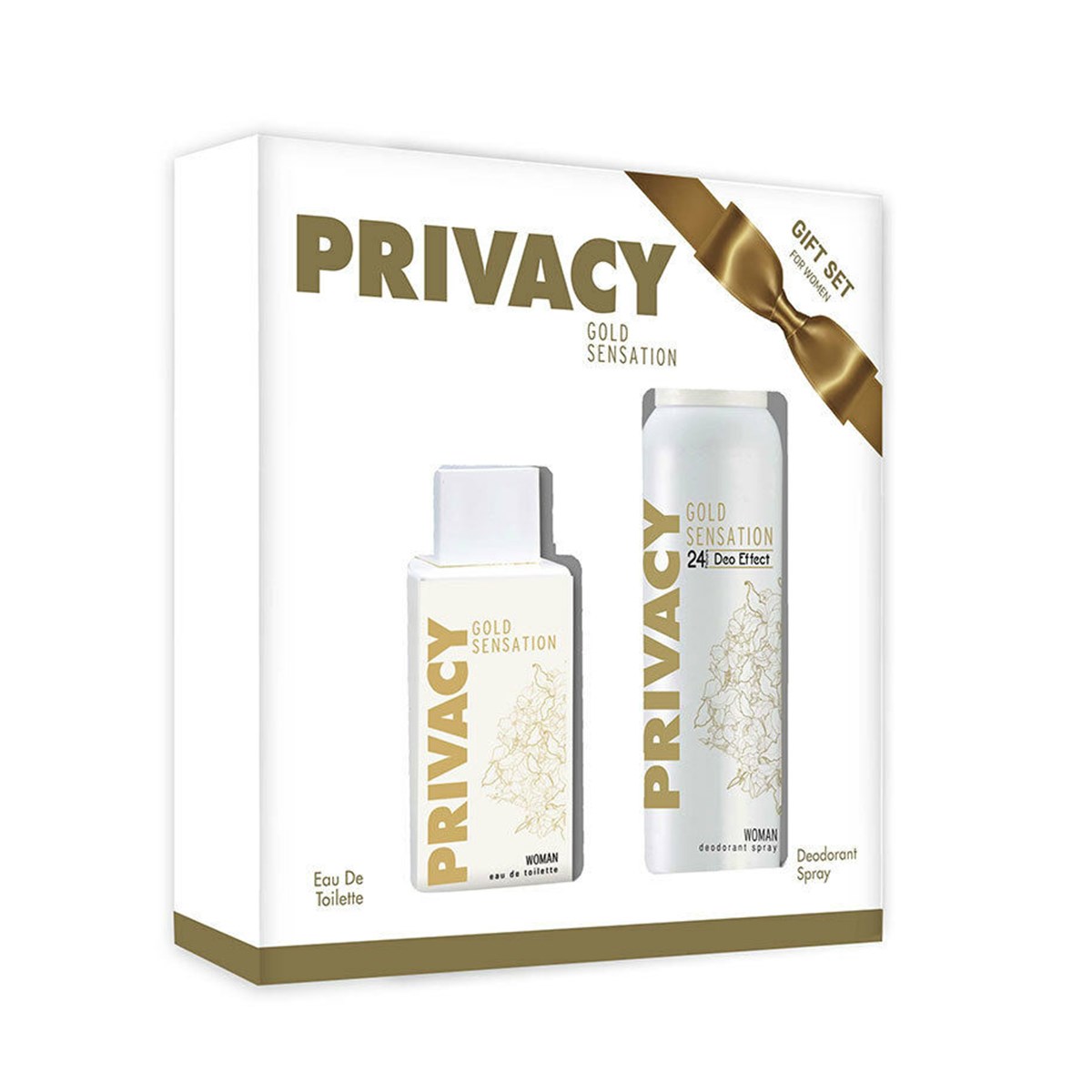 PRIVACY EDT+DEO GOLD WOMAN