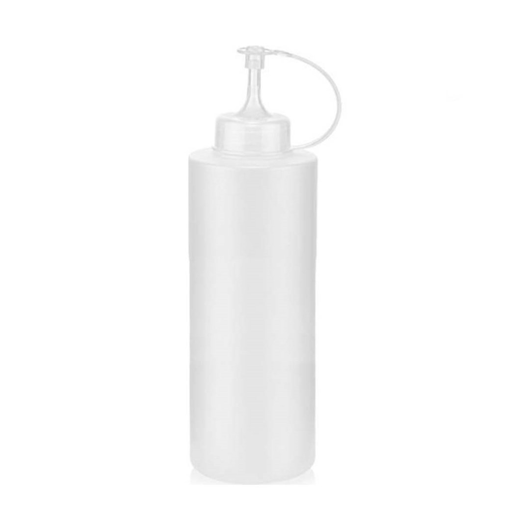 Qlux Kapaklı Plastik Yağ - Sos Şişesi 600 ml5525022