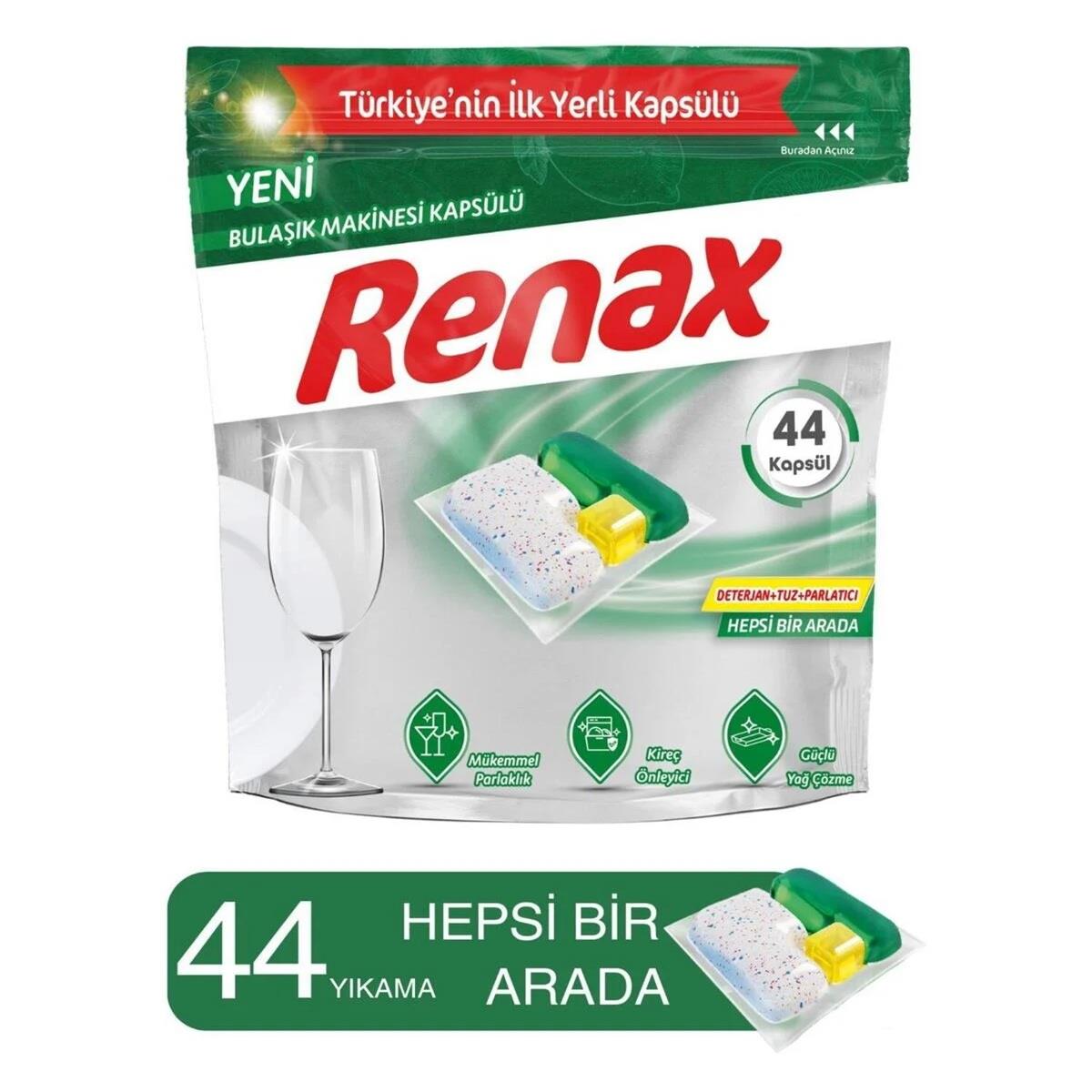 Renax Bulaşık Makinesi Kapsül 44lü5504290