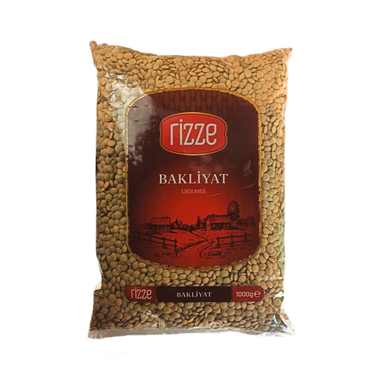 Rizze Yeşil Mercimek 1000 gr5510146