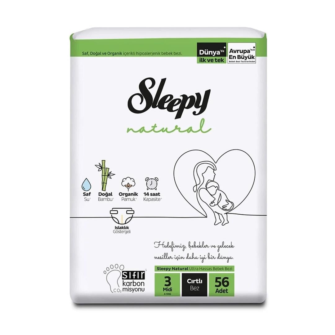 Sleepy Bebek Bezi 2li Jumbo 3 No Midi 56lı5521765