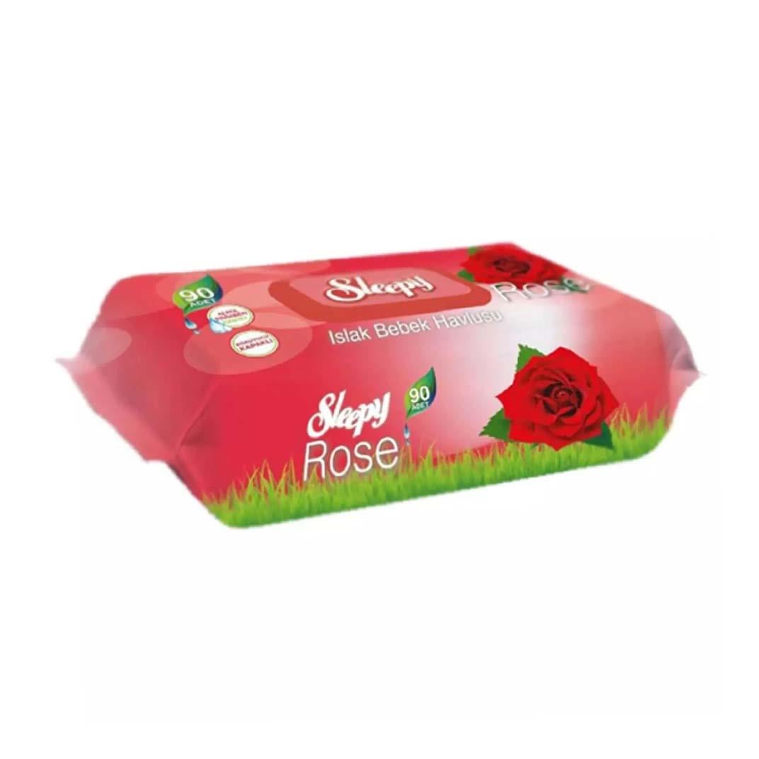Sleepy Islak Havlu 90 lı Güllü Kapaklı5523173