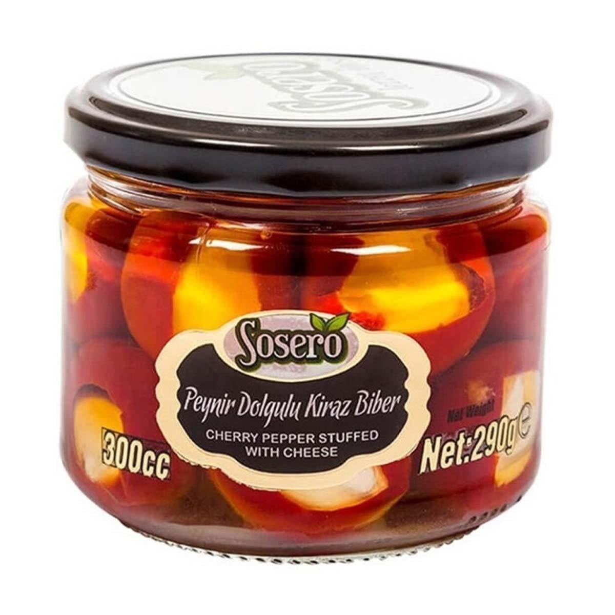 Sosero Peynir Dolgulu Kiraz Biber 290 Gr5503539