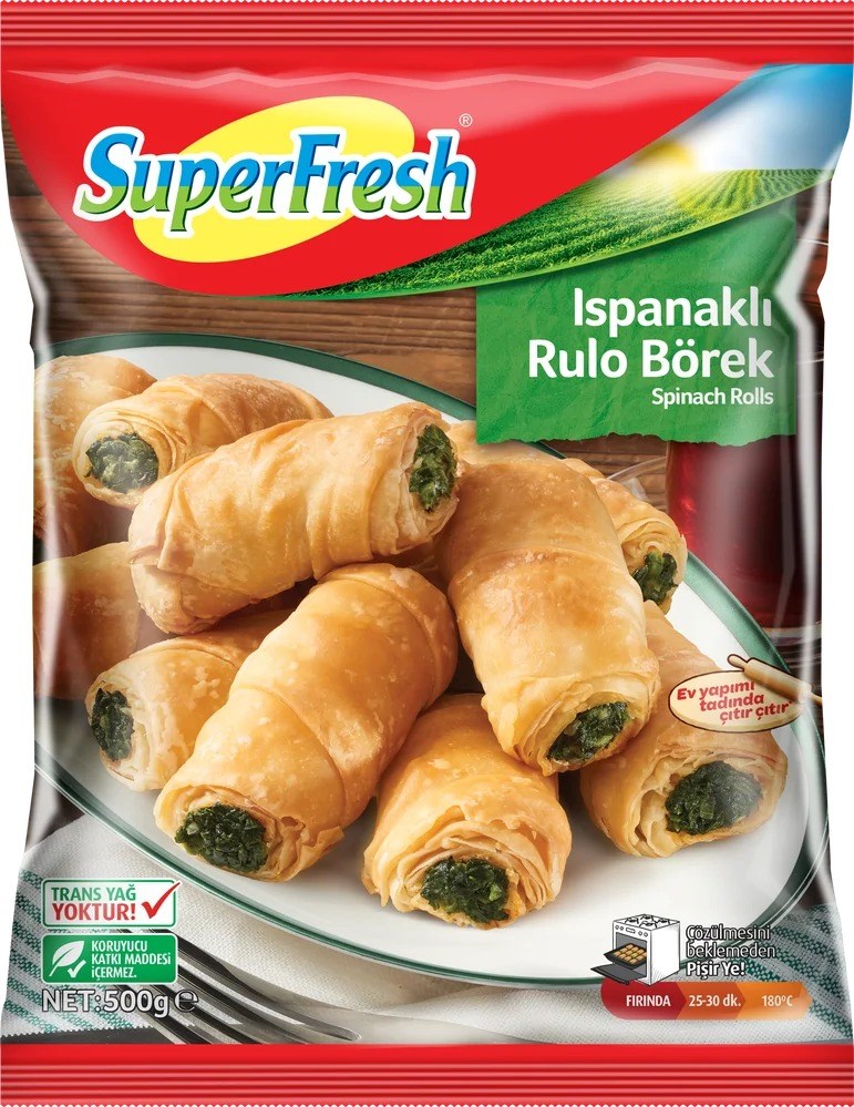SuperFresh Rulo Börek Çeşitleri 500 Gr5513060