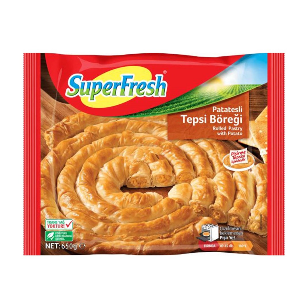 Süperfresh Tepsi Böreği Patatesli 650 gr5513025