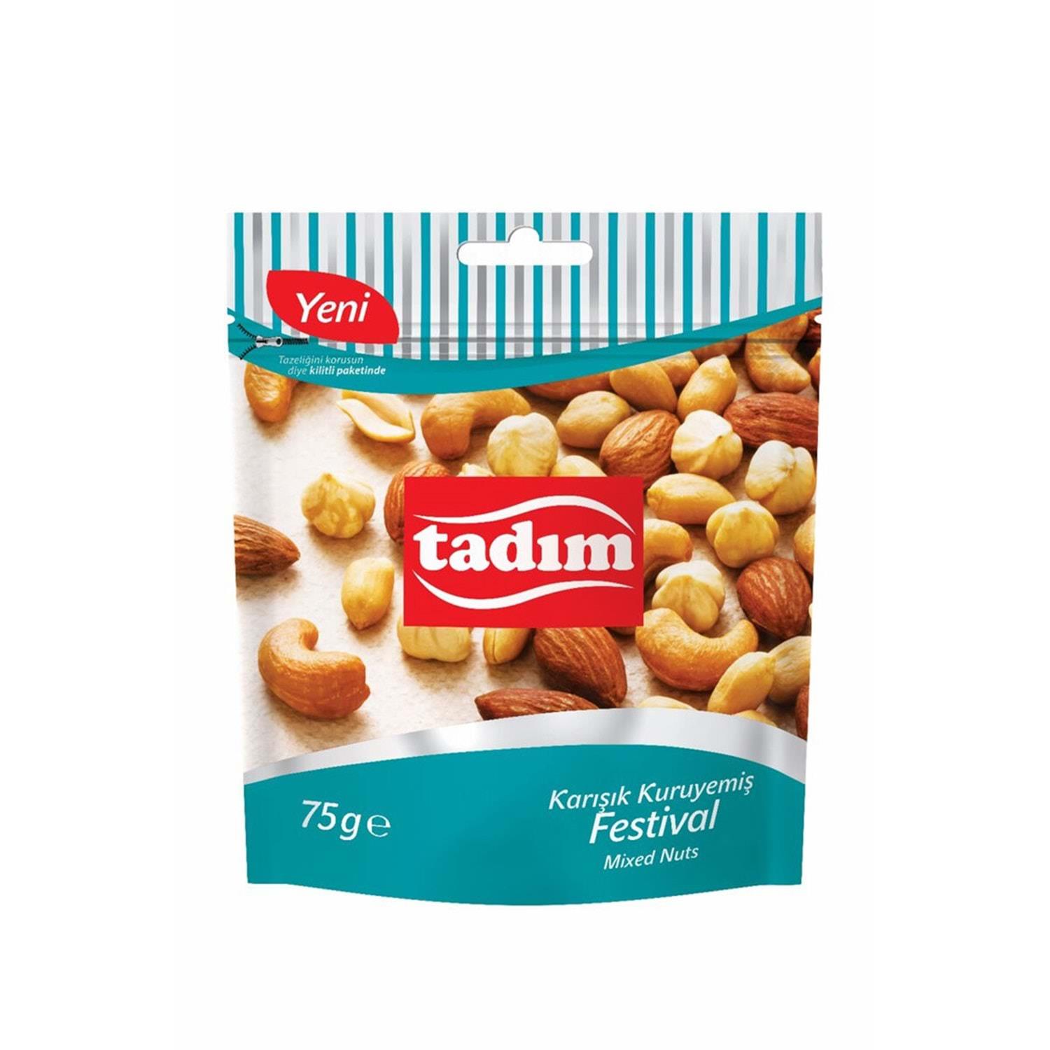 Tadım Festival Karışık Kuruyemiş 75 Gr5508271