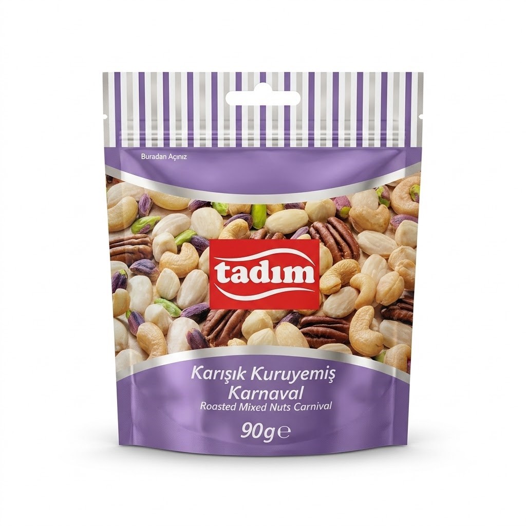 Tadım Karnaval Karışık Kuruyemiş 90 Gr5508270