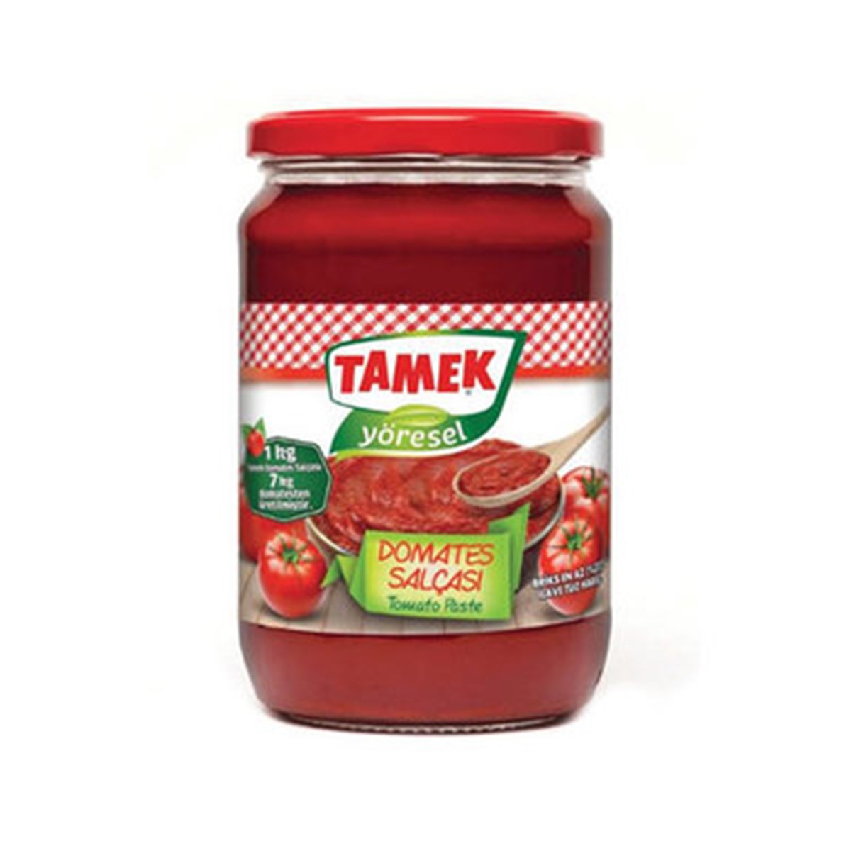 Tamek Domates Salça Cam 700 gr