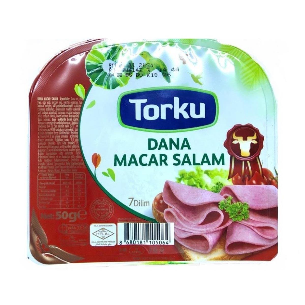 Torku Macar Salam Dilimli 50 gr Aç Ye5501396
