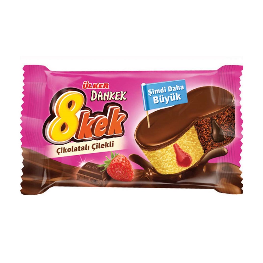 Ülker Dankek 8 Kek Çikolatalı Çilekli 55 Gr5509518