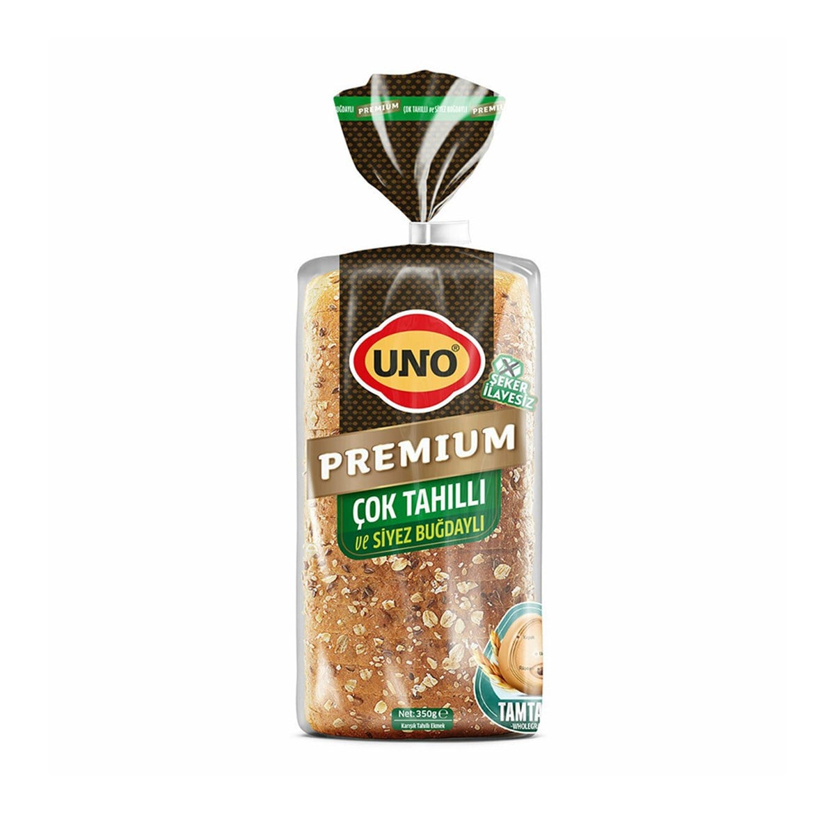 Uno Premium Çok Tahıllı ve Siyez Buğ. Ekmek 350 gr