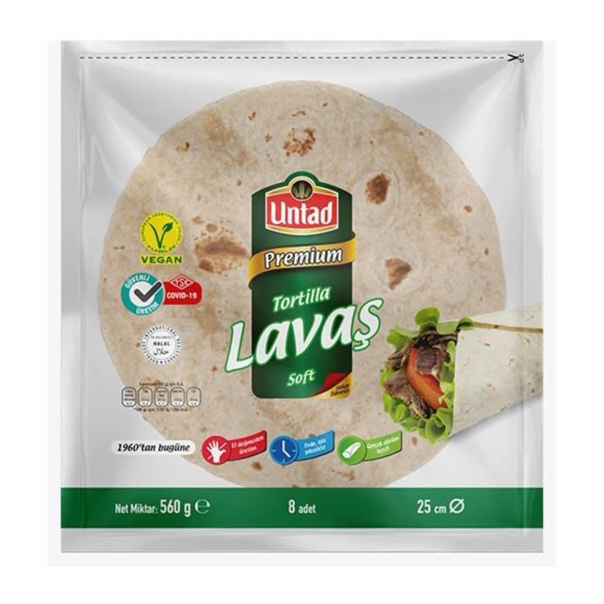 Untad Lavaş Sade 25 cm 560 Gr5598978