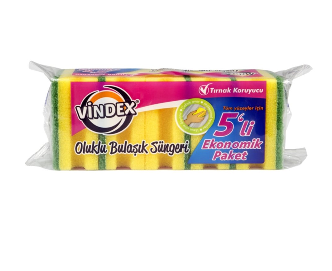 VİNDEX 5 Lİ OLUKLU SÜNGERKategorisiz