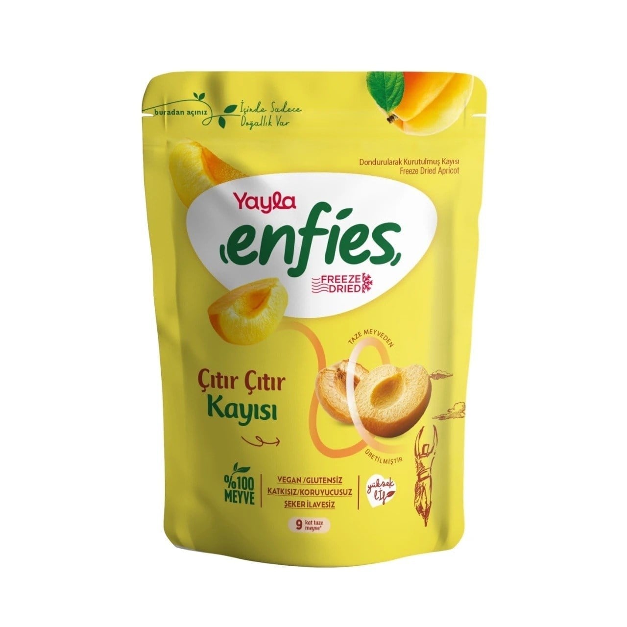 Yayla Enfies Çıtır Çıtır Kayısı 20 g5500581