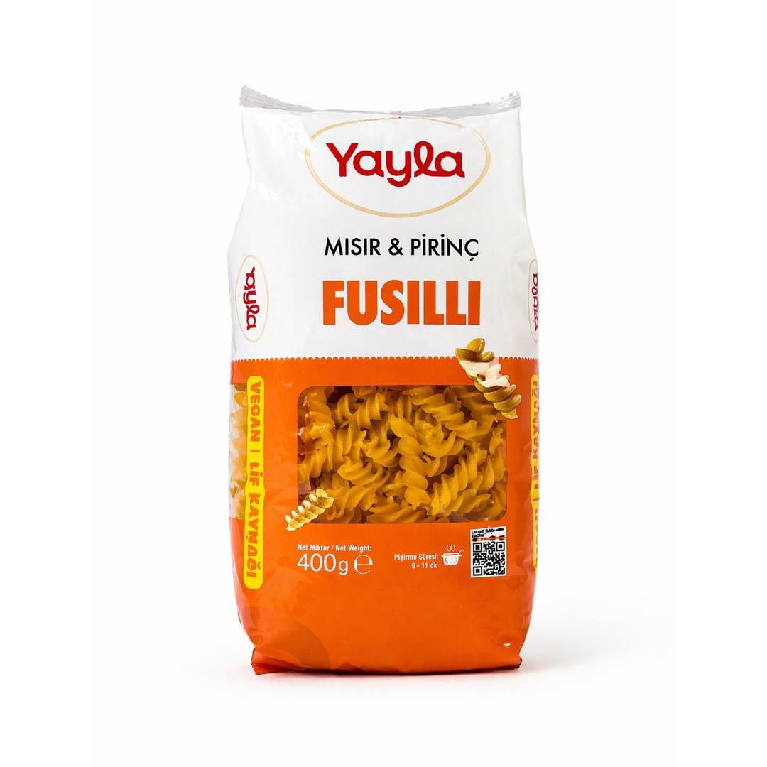 Yayla Glutensiz Makarna Fusilli 400 Gr5510236