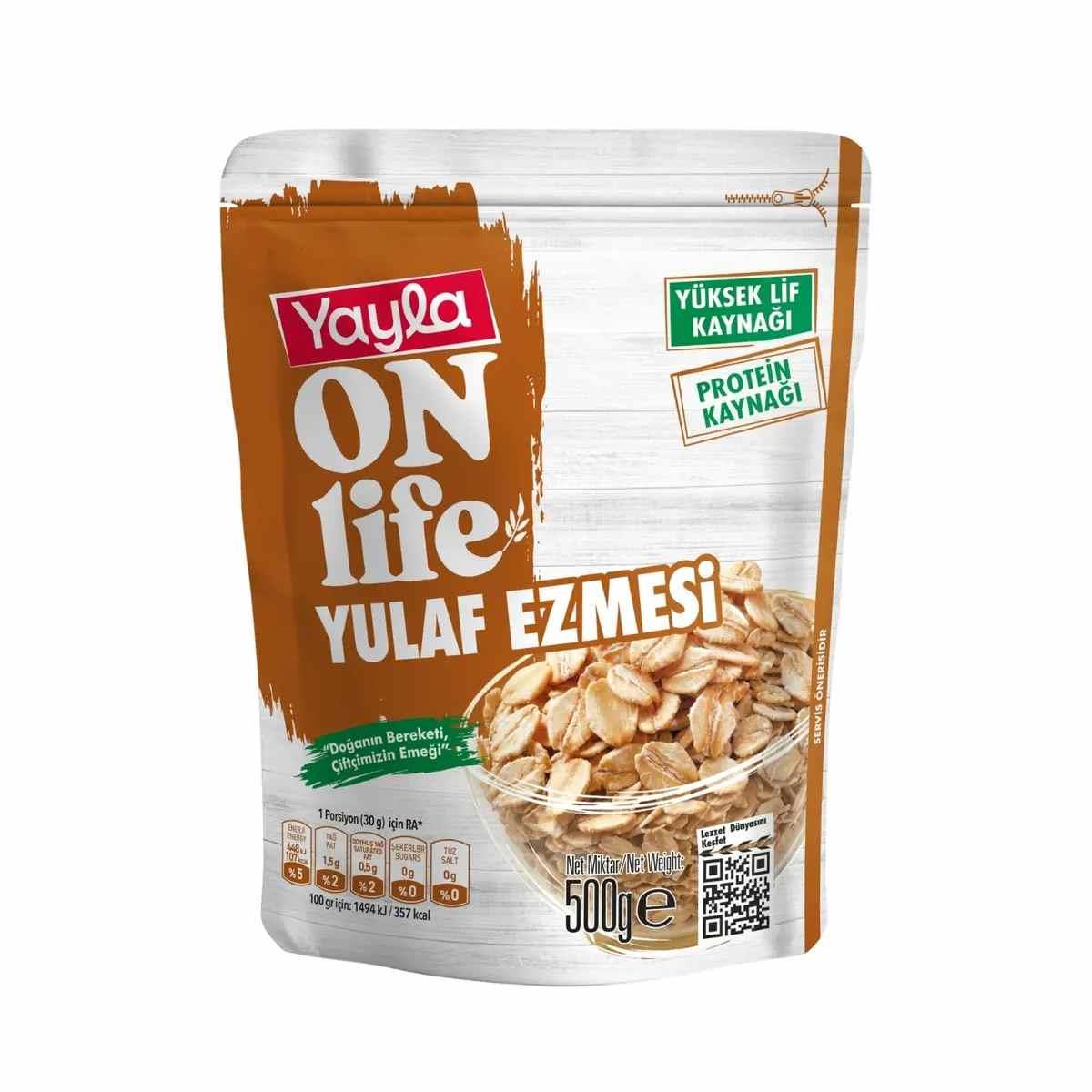 Yayla Yulaf Ezmesi 500 Gr5510239