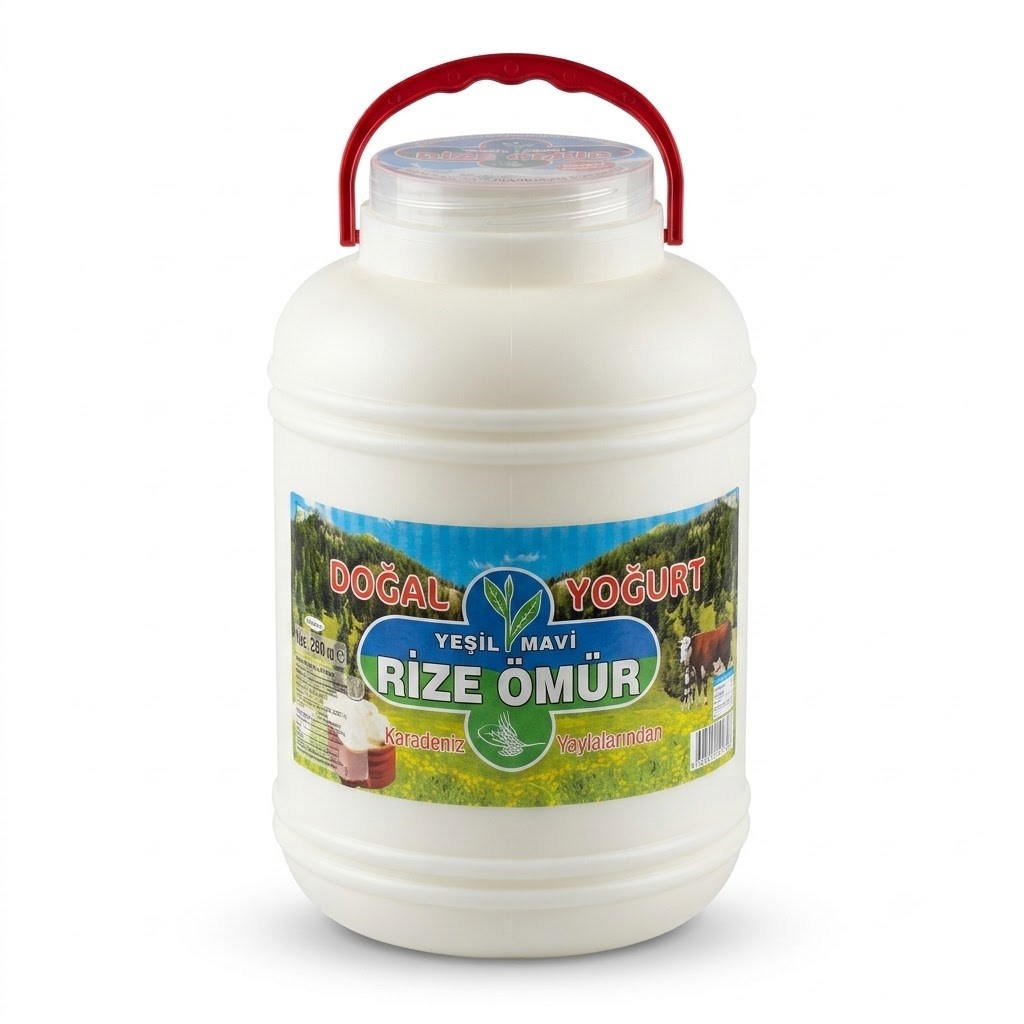 Yeşil Mavi Yoğurt Bidon 5 kg5503199