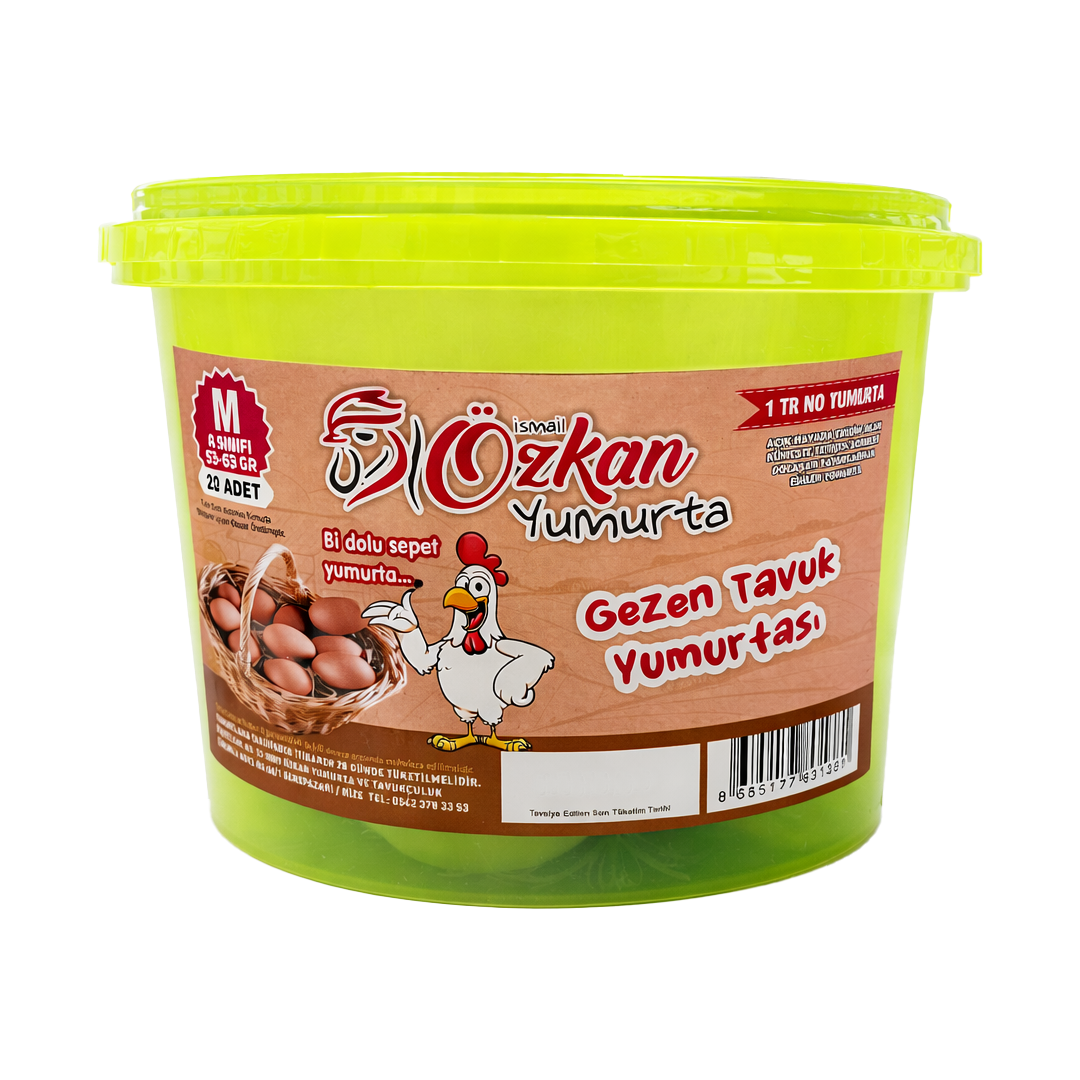 Yumurta Özkan Gezen Tavuk Yumurtası 20 li5506788