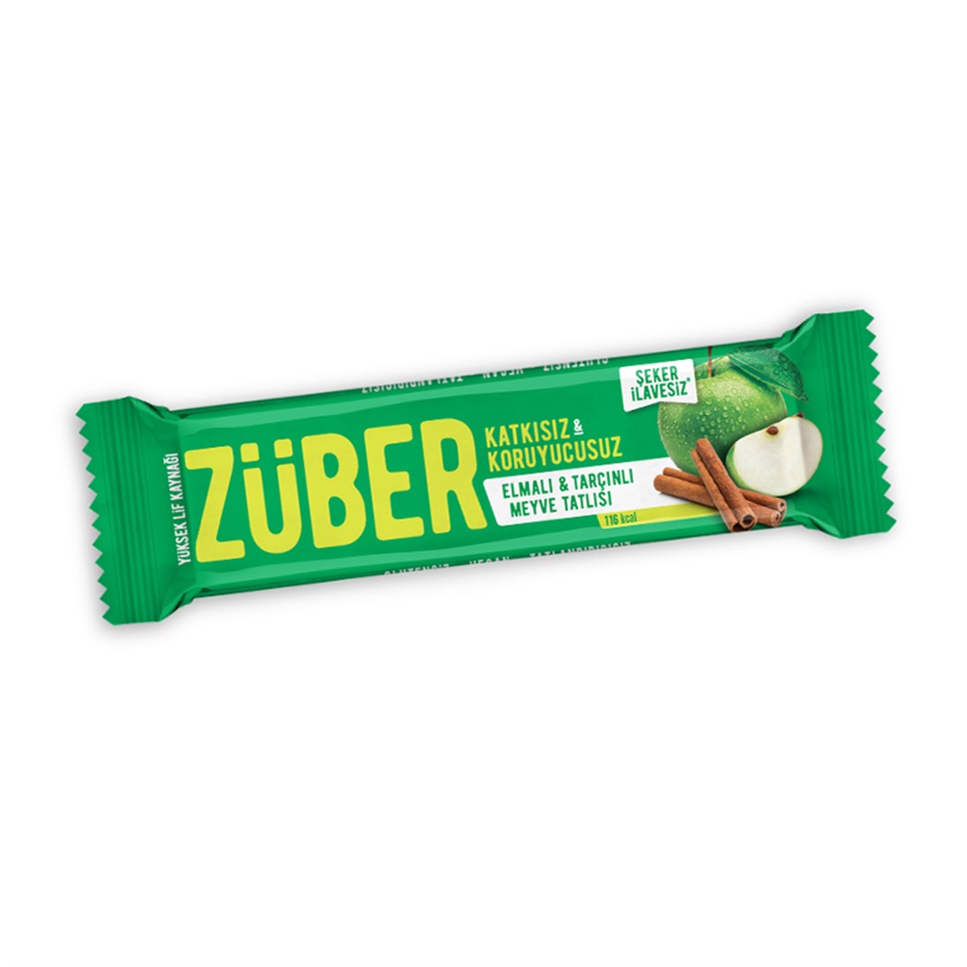 Züber Elmalı - Tarçınlı Doğal Meyve Tatlısı 40 GrKategorisiz