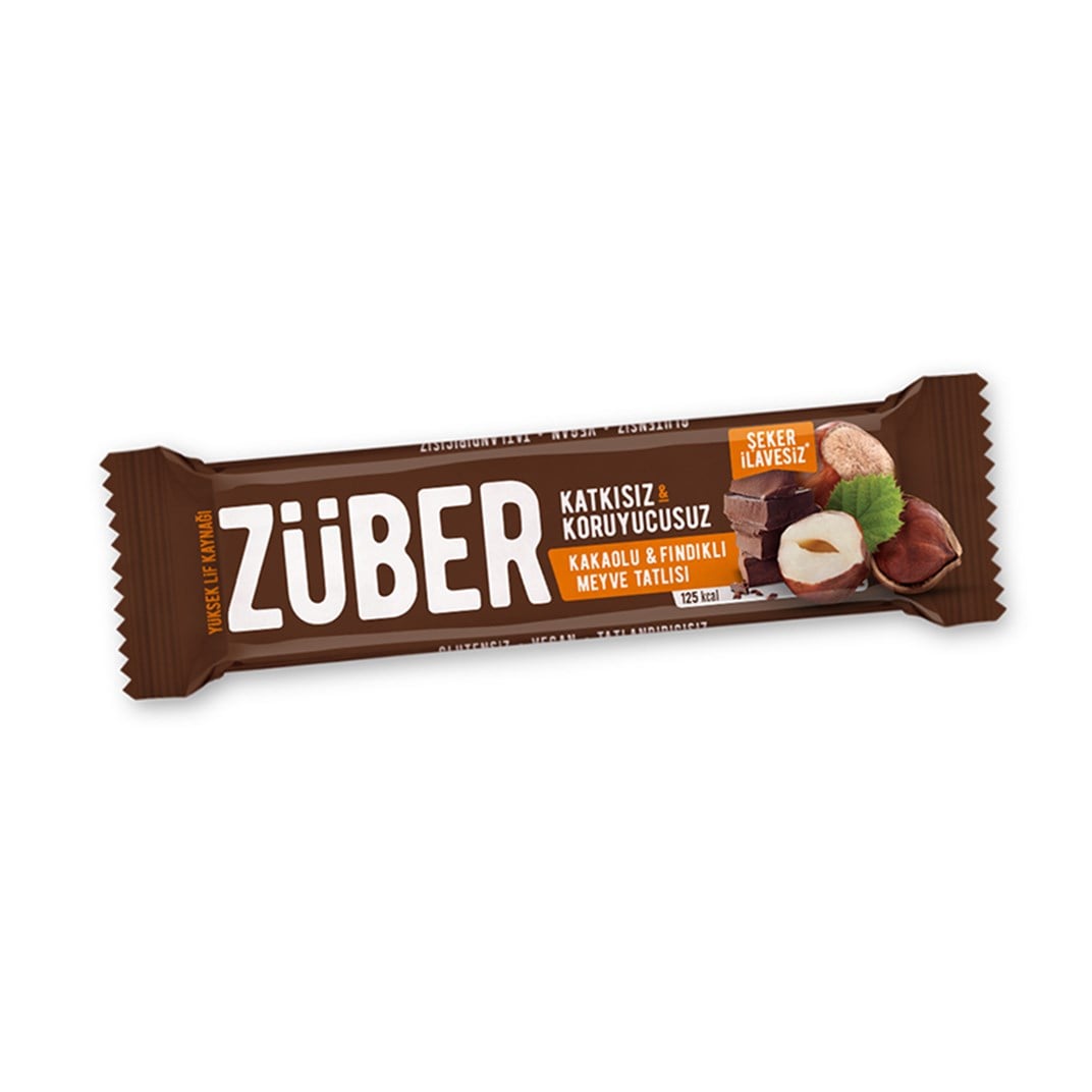 Züber Fındıklı ve Kakaolu Meyve Tatlısı  40 GrBisküvi, Çikolata