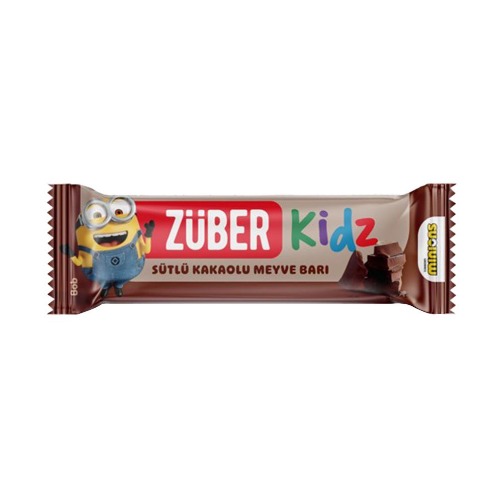 Züber Kidz Sütlü Kakaolu Meyve Barı 25 Gr5509727