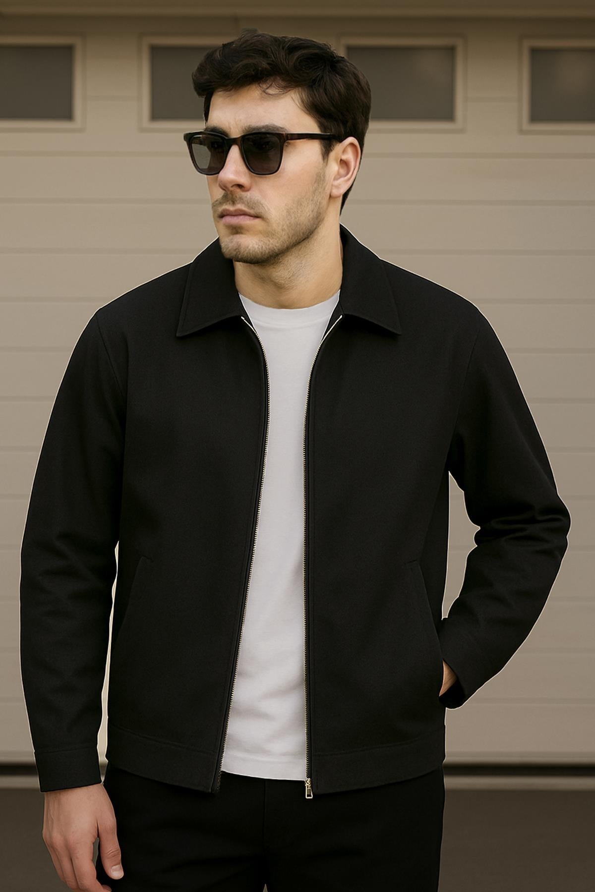 Yarım Oversize Mevsimlik İnce Ceket