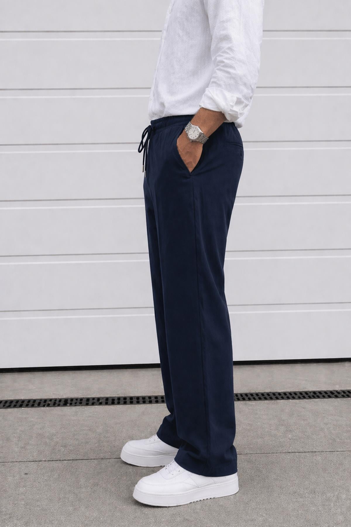 Modal Kumaş Oversize Rahat Baggy Pantolon