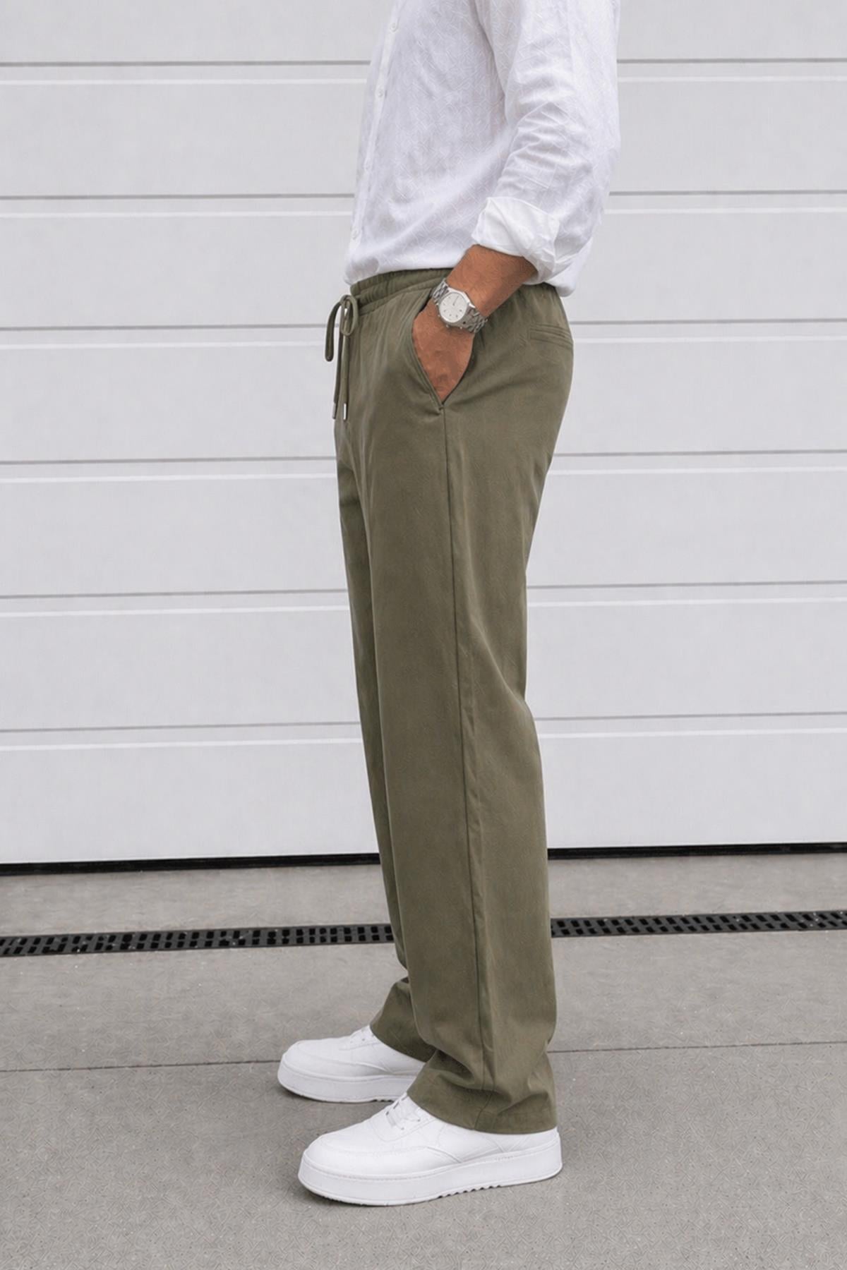 Modal Kumaş Oversize Rahat Baggy Pantolon