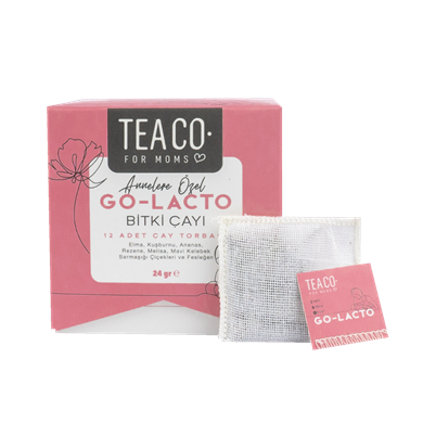 Go-Lacto - Annelere Özel Bitki Çayı - Müslin Çay Torbası Kutusu