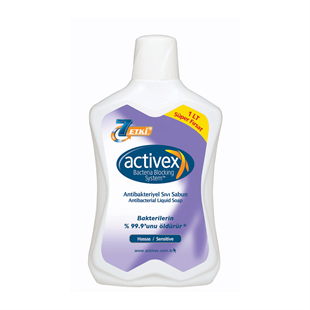 Activex Antibakteriyel Sıvı Sabun 1 LT Hassas