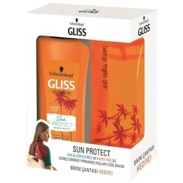 Glıss Sun Protect Koruyucu Şampuan 525 ML + Çanta Hediye