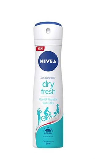 Nivea Deodorant 150 ML Kadın Dry Fresh