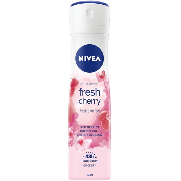Nivea Kadın Sprey Deodorant 150 ML Fresh Cherry