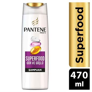 Pantene Şampuan Superfood 470 ML