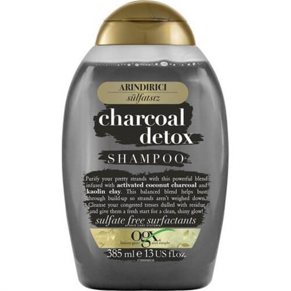 OGX Charcoal Detox Arındırıcı Şampuan 385 ML | Ehersey.com