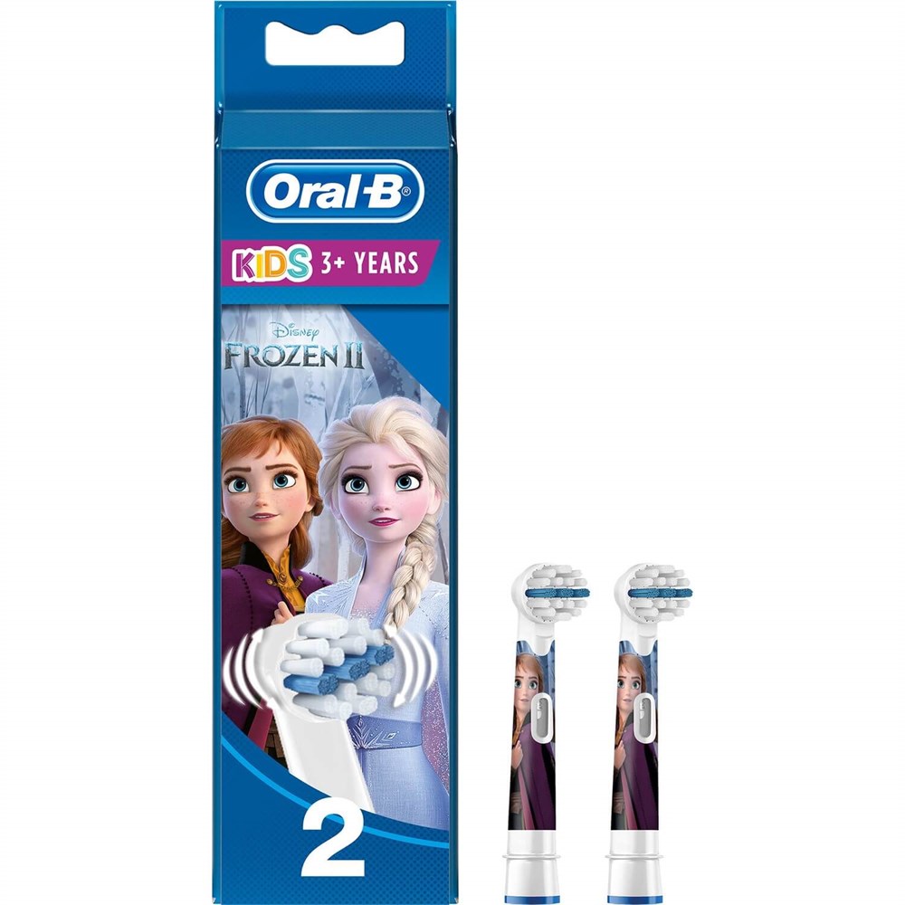 Oral-B Diş Fırçası Yedek Başlığı Çocuklar İçin Frozen 2 li | Ehersey.com